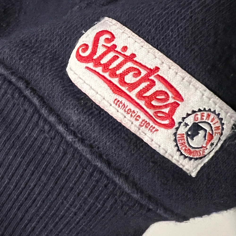 SOLD*** Sz L Boston Red Sox Hoodie Sweatshirt by STITCHES - Picture 4 of 11
